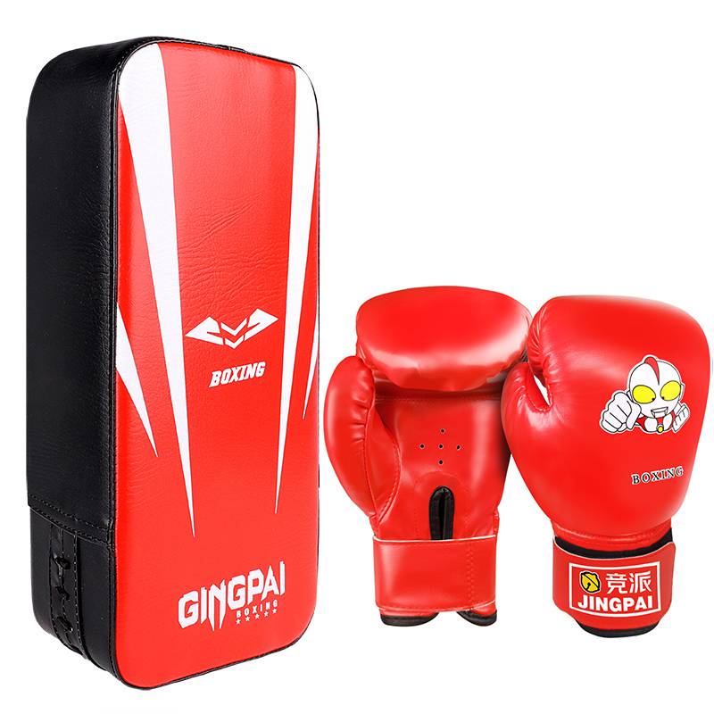 Child boxer + foot target one (red)